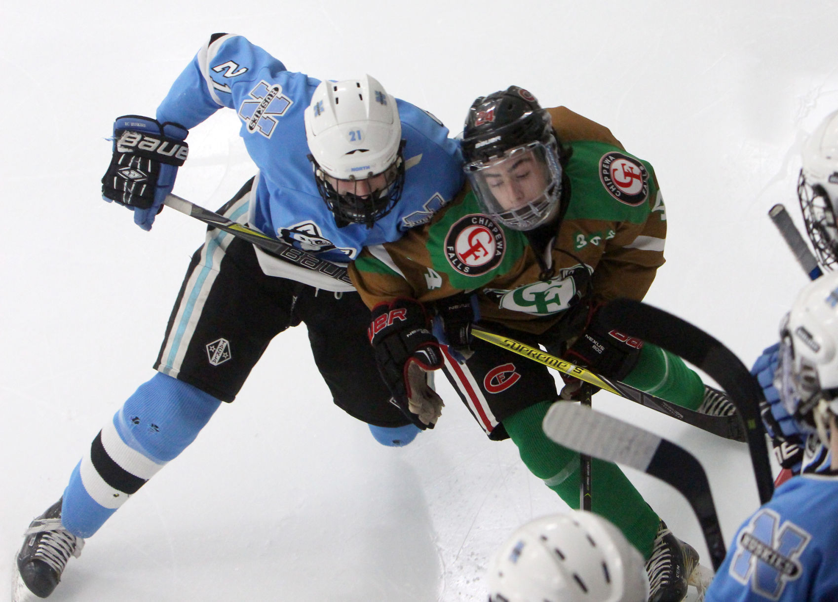 Eau Claire North at Chi-Hi boys hockey 1-8-19